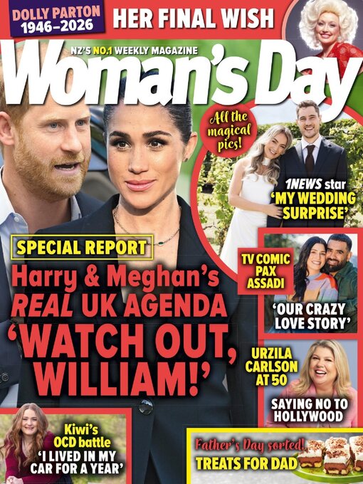 Cover image for Woman's Day Magazine NZ